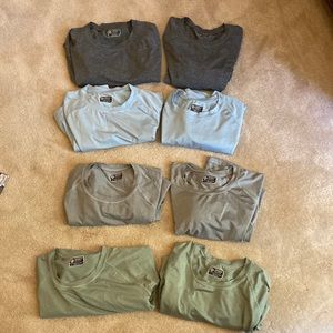 Mondetta Outdoor Project Size large 8 shirts  machine washable.